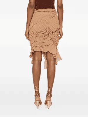 26SS 마그다뷰트림 미디 스커트 105526NUDE BEIGE - MAGDA BUTRYM
