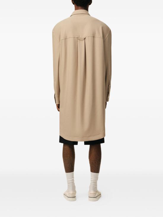 26SS 아미 미디 원피스 UDR674WV0194 A036 BEIGE TAUPE - AMI