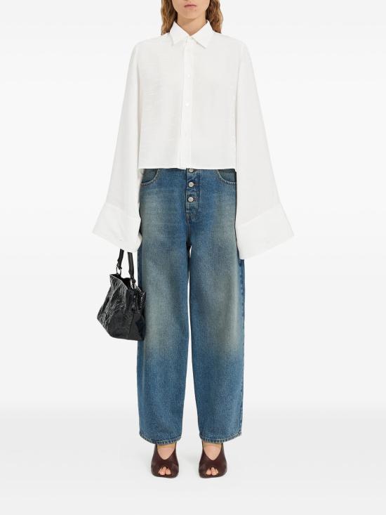 26SS MM6 메종마르지엘라 셔츠 S52DT0044 003J OFF WHITE - MM6 MAISON MARGIELA
