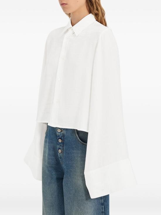 26SS MM6 메종마르지엘라 셔츠 S52DT0044 003J OFF WHITE - MM6 MAISON MARGIELA