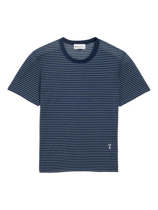 26SS 아미 ADC 패치 클래식 핏 반팔 티셔츠 FTS373JE0212 A044 ENCRE BLANC