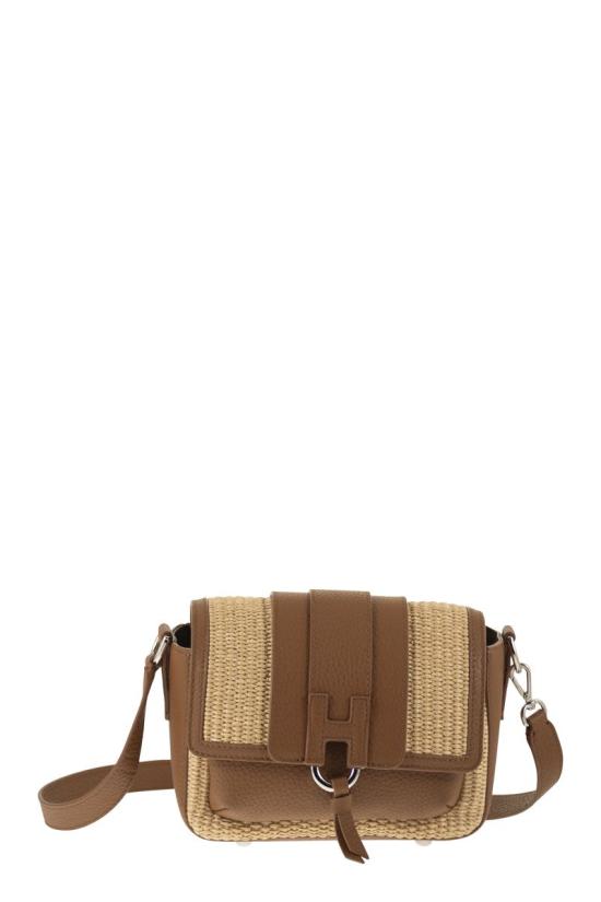 26SS 호간 토트백 KBW01XI1100V13 1J26 C013 CREMA CHIARO S018 COGNAC SCURO