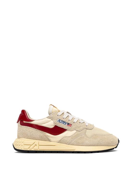 26SS 오트리 스니커즈 A1UNWWLMUT34 ER ECRU RED