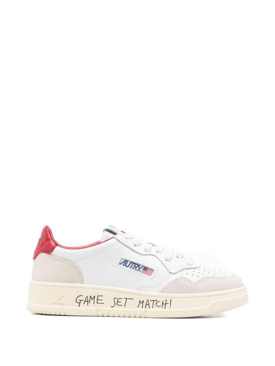 26SS 오트리 스니커즈 A1UNAULWMA10 WR WHT RED