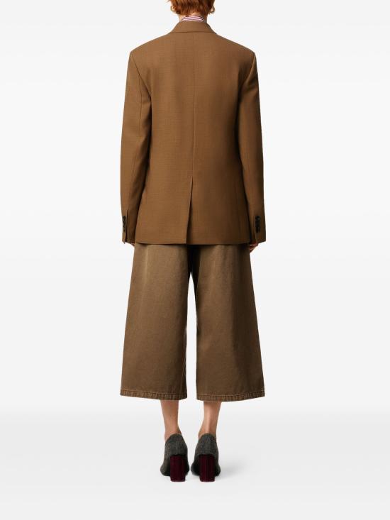 25FW 아미 울 더블 브레스트 재킷 FBV006WV0066 216 NOISETTE - AMI