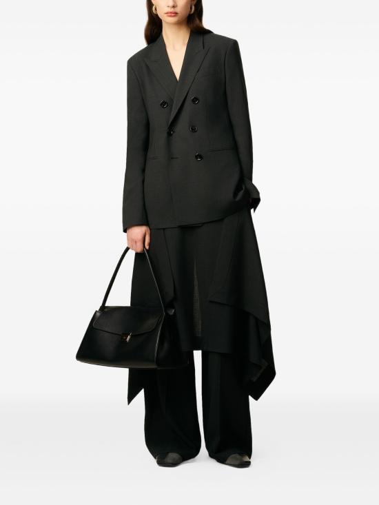 25FW 아미 울 더블 브레스트 재킷 FBV006WV0066 020 ANTHRACITE - AMI