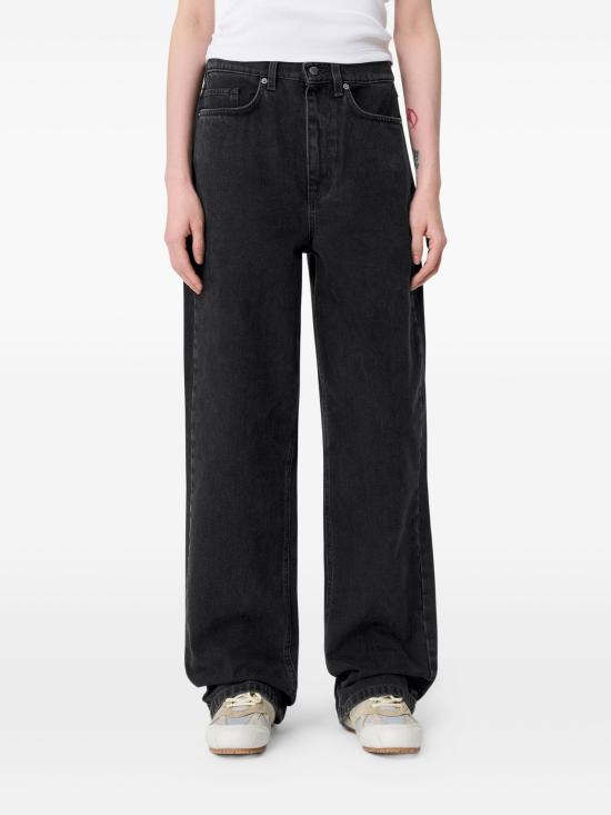 25FW 악셀 아리가토 스트레이트 팬츠 A3552001 WASHED WASHED BLACK - AXEL ARIGATO