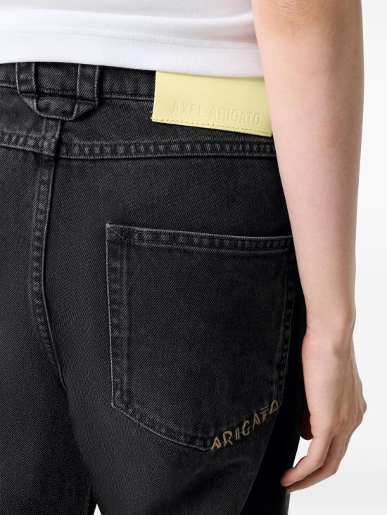25FW 악셀 아리가토 스트레이트 팬츠 A3552001 WASHED WASHED BLACK - AXEL ARIGATO