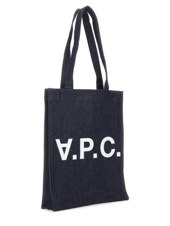26SS 아페쎄 로르 로고 프린트 데님 토트백 COHIZM61445 IAI - A.P.C.