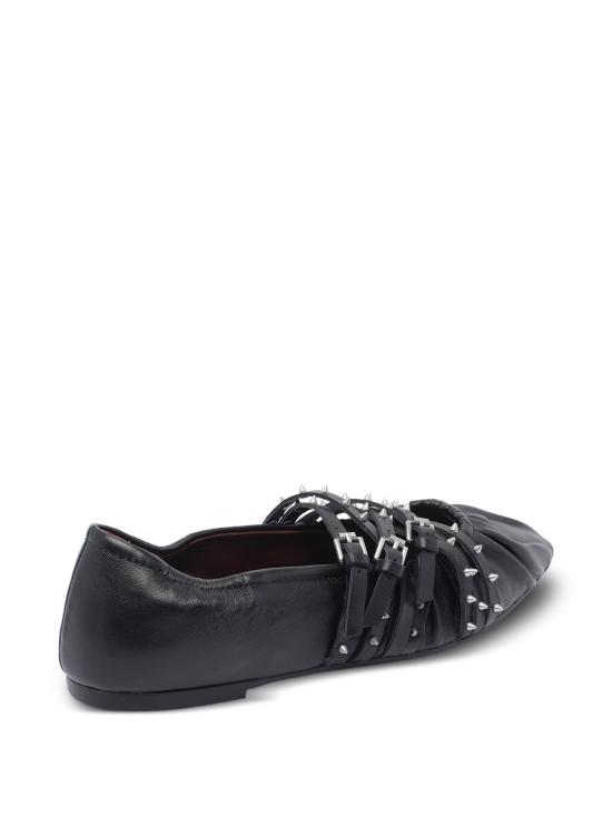 25FW 아쉬 플랫 슈즈 F25BRENDAH03 BB BLACK BLACK - ASH