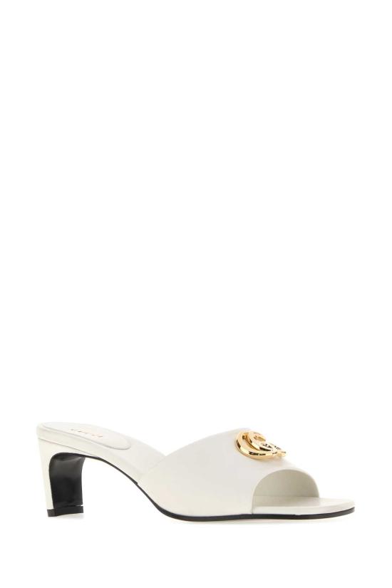 26FW 구찌 뮬/슬리퍼 871480BKO00 9214 WHITE - GUCCI