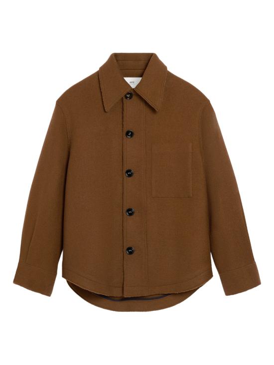 25FW 아미 셔츠 UJK824WV0078 216 NOISETTE
