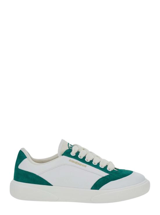 26FW 카사블랑카 스니커즈 APF26SNK02502MWHITEGREEN