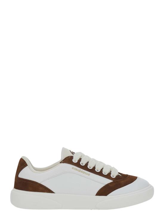 26FW 카사블랑카 스니커즈 APF26SNK02509MWHITEBROWN