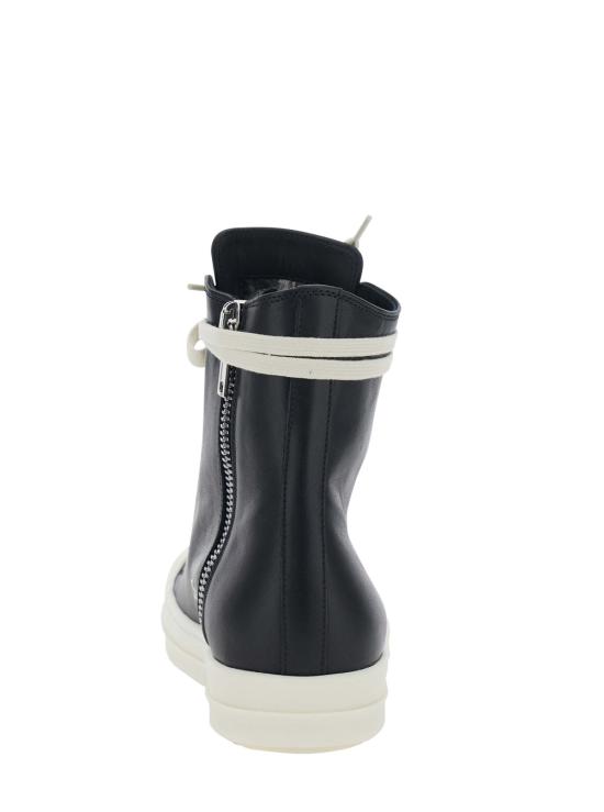 26FW 릭 오웬스 콘코디언 레더 하이탑 스니커즈 RP02F5890LCO911 Black - RICK OWENS