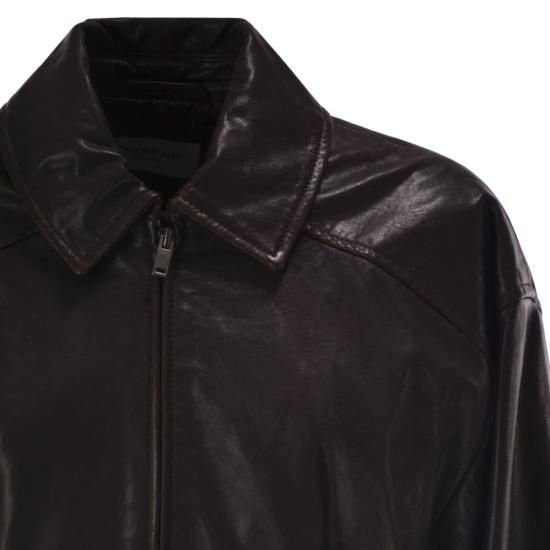 26FW 위켄드막스마라 가죽 자켓 2625446041600 DARK BROWN - WEEKEND MAX MARA