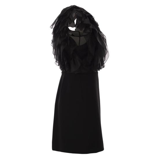 26FW 막스마라 숏 원피스 2621226087600 BLACK - MAX MARA