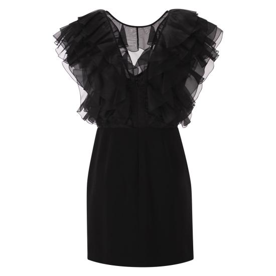 26FW 막스마라 숏 원피스 2621226087600 BLACK - MAX MARA