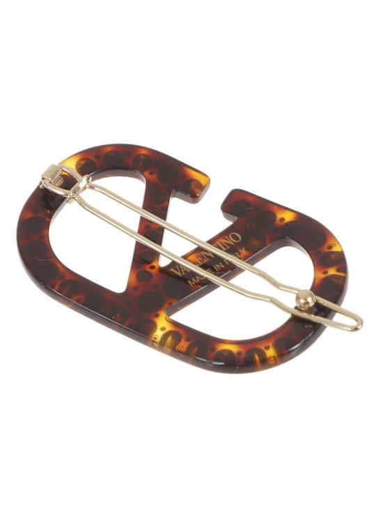 26SS 발렌티노 가라바니 헤어 액세서리 8W2J0AD1LGU RFZ Brown - VALENTINO GARAVANI
