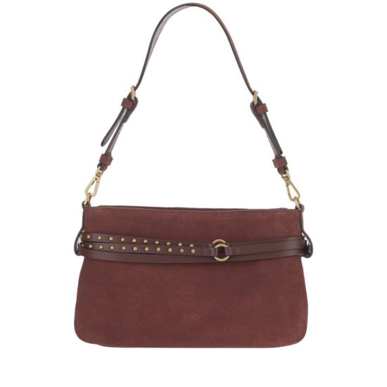 26SS 핑코 숄더백 106177A0F6R49Q Brown - PINKO