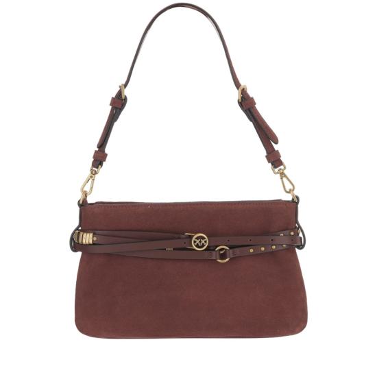 26SS 핑코 숄더백 106177A0F6R49Q Brown
