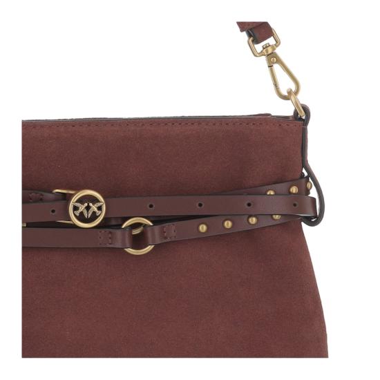 26SS 핑코 숄더백 106177A0F6R49Q Brown - PINKO