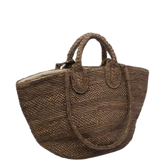 26SS 이벨리브 토트백 SOMADARKTEA Brown - IBELIV