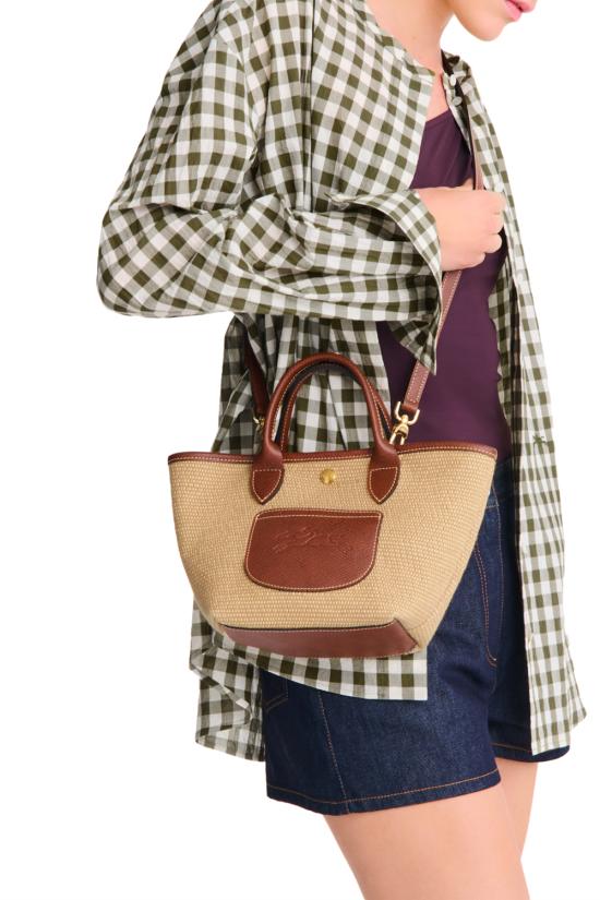 26FW 롱샴 르 플리아쥬 XS 바스켓백 10307HGK 035 Marrone - LONGCHAMP