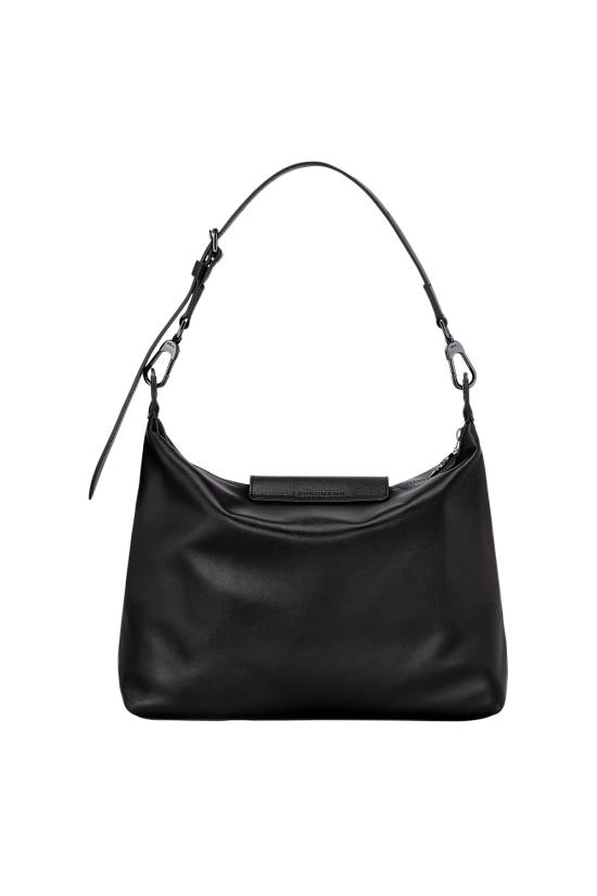 26FW 롱샴 르 플리아쥬 엑스트라 M 호보백 10189987 001 Nero - LONGCHAMP