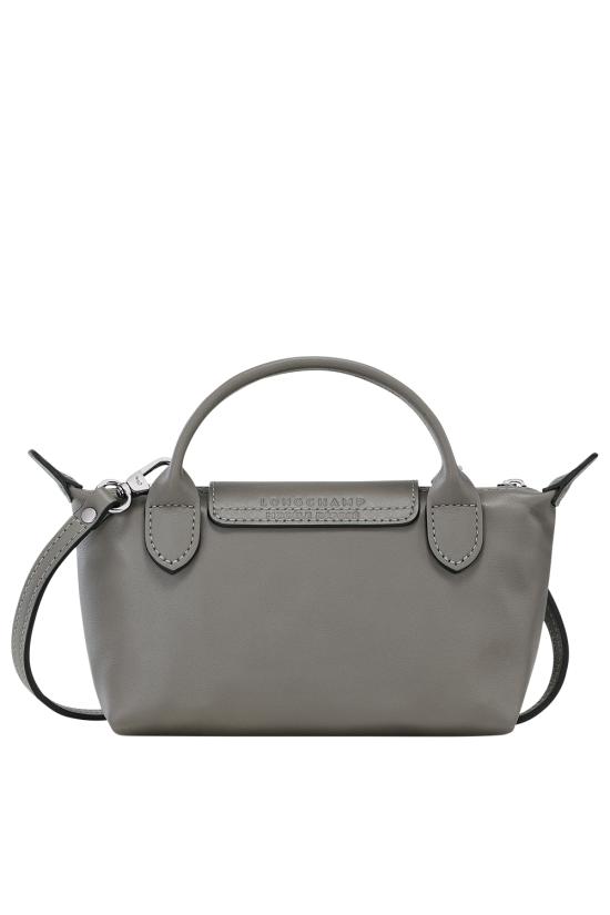 26FW 롱샴 르 플리아쥬 엑스트라 XS 레더 파우치 34205987 P55 Tortora - LONGCHAMP