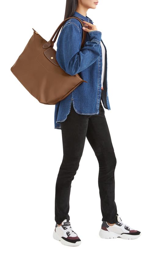 26FW 롱샴 르 플리아쥬 오리지널 토트백 L L1899089 504 Cognac - LONGCHAMP
