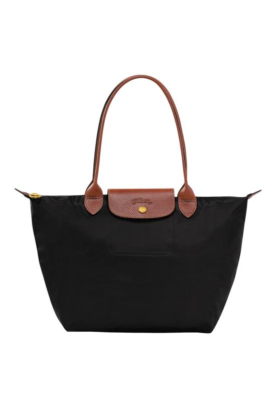 26FW 롱샴 르 플리아쥬 오리지널 M 숄더백 L2605089 001 Nero