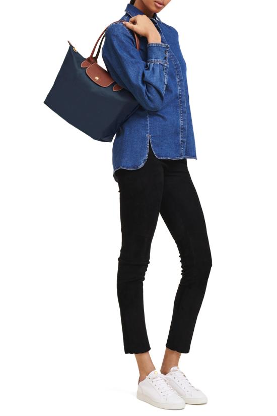 26FW 롱샴 르 플리아쥬 오리지널 M 숄더백 L2605089 P68 MARINE - LONGCHAMP