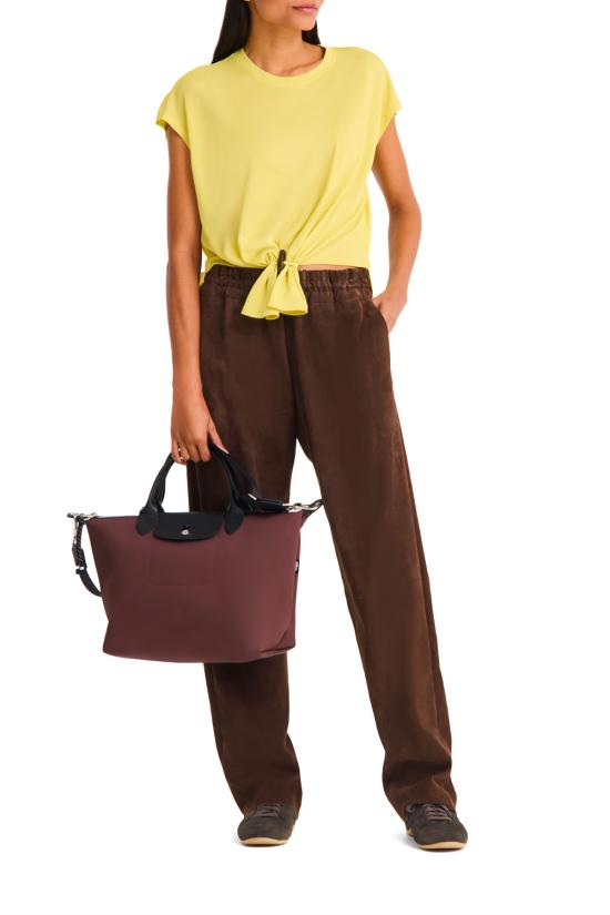 26FW 롱샴 르 플리아쥬 에너지 L 탑 핸들백 L1515HSR 742 CACAO - LONGCHAMP