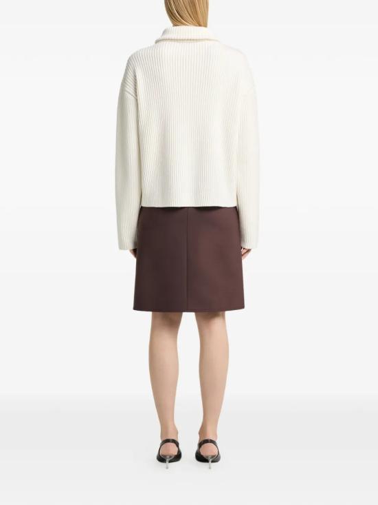 26FW 쿠레쥬 긴팔 티셔츠 326MPU278FI00850001 White - COURREGES