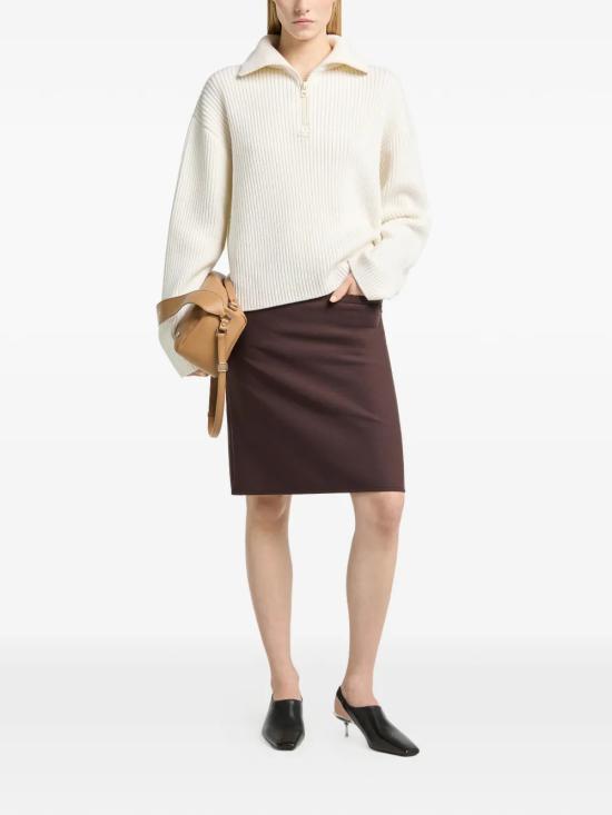 26FW 쿠레쥬 긴팔 티셔츠 326MPU278FI00850001 White - COURREGES