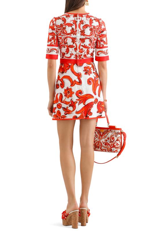 26FW 돌체앤가바나 미디 원피스 F6TSUTGDDRC S9000 VARIANTE ABBINATA - DOLCE & GABBANA