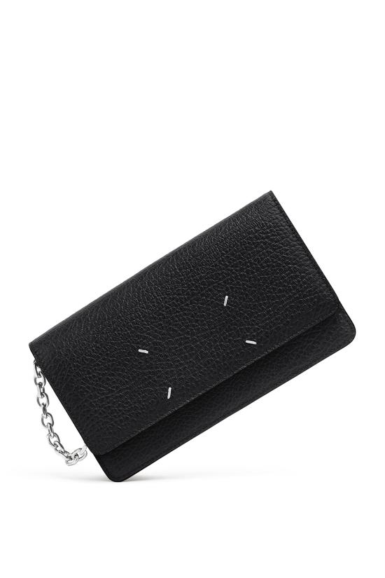 26FW 마르지엘라 WOC 체인 크로스바디 월렛 SA3UI0008P4455 T8013 BLACK
