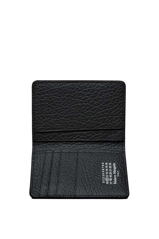 26FW 마르지엘라 보빈 레더 카드 홀더 SA1VX0011P4455 T8013 BLACK - MAISON MARGIELA