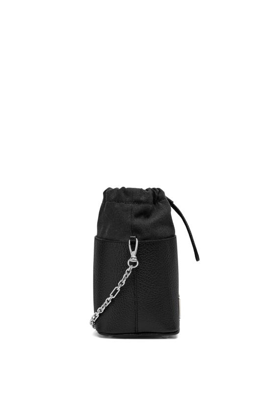 26FW 마르지엘라 미니 5AC 로고 패치 버킷백 S61WG0035P4348 T8013 BLACK - MAISON MARGIELA