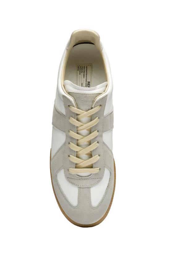 26FW 마르지엘라 카프스킨 레플리카 스니커즈 S58WS0109P1895 T1016 Dirty white - MAISON MARGIELA