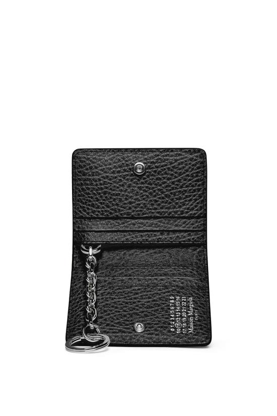26FW 마르지엘라 스티치 키링 카드지갑 S56UI0128P4455 T8013 BLACK - MAISON MARGIELA