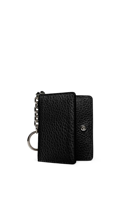 26FW 마르지엘라 스티치 키링 카드지갑 S56UI0128P4455 T8013 BLACK - MAISON MARGIELA