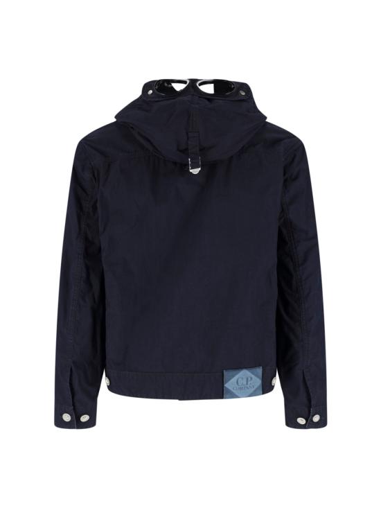 26SS 씨피 컴퍼니 고글 로고 50 FILI 인디고 밀리터리 자켓 20CMOW164A 110288W 883 INSIGNIA BLUE DOM - C.P. COMPANY