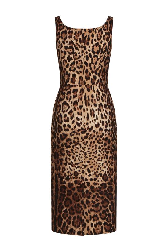 26FW 돌체앤가바나 미디 원피스 F6F4ZTGDCLX HY13M LEO NEW - DOLCE & GABBANA