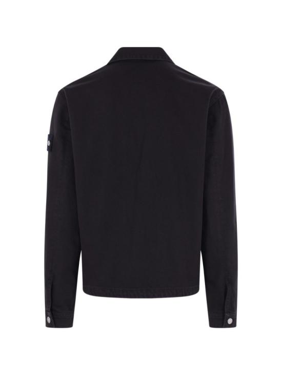 26SS 스톤 아일랜드 데님 코치 자켓 L1S14 4100006 S0J24 V0029 BLACK DOM - STONE ISLAND