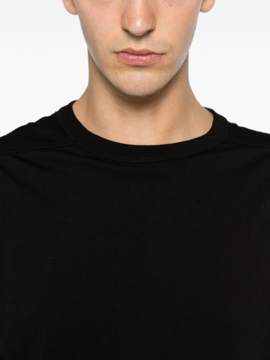 26FW 릭 오웬스 반팔 티셔츠 RU02F4232JA 09 Black - RICK OWENS