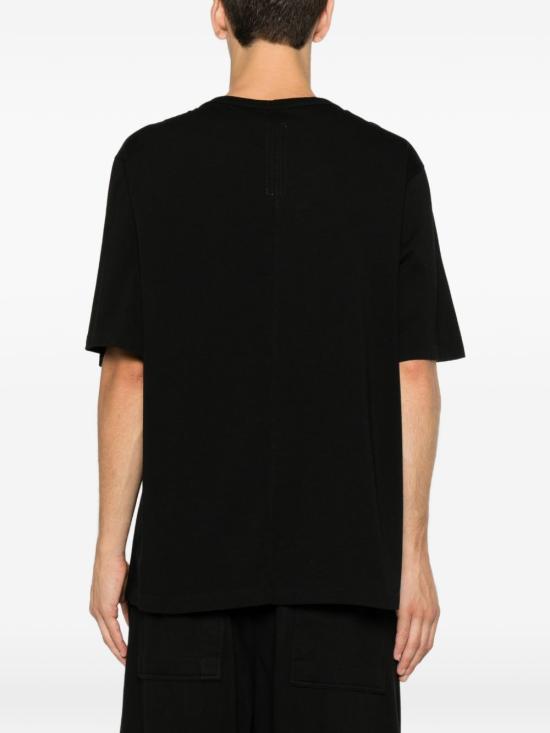 26FW 릭 오웬스 반팔 티셔츠 RU02F4232JA 09 Black - RICK OWENS
