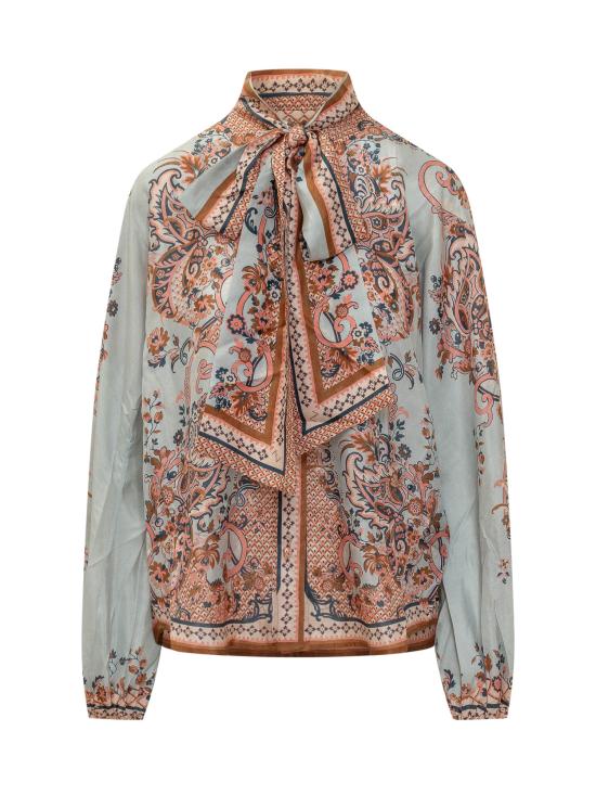 26FW 짐머만 블라우스 4461TSS261 BLUPF BLUE PAISLEY FLORAL