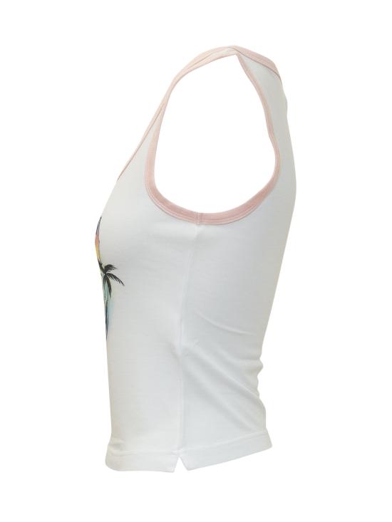 26FW 카사블랑카 민소매 티셔츠 WPF26JTS093 01 AIRSPRAY - CASABLANCA